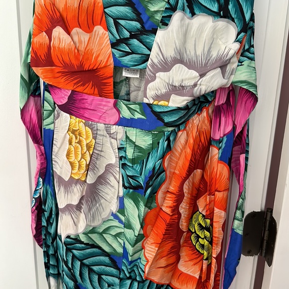 Mara Hoffman Cut Out Romper in Flora Stone. Worn once! - Picture 5 of 7